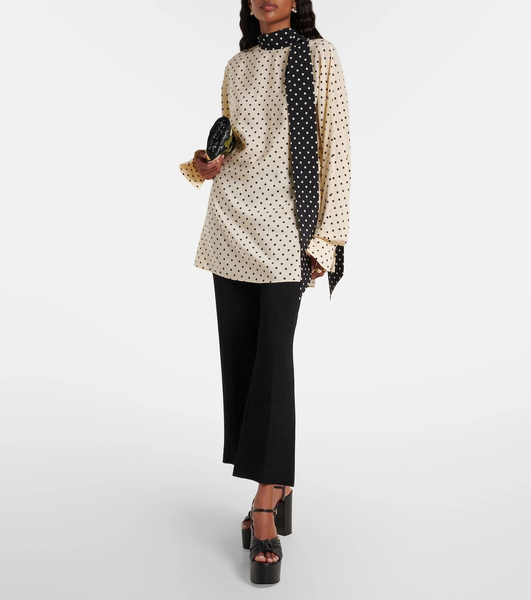 Valentino - Plusdepois silk crêpe de chine blouse