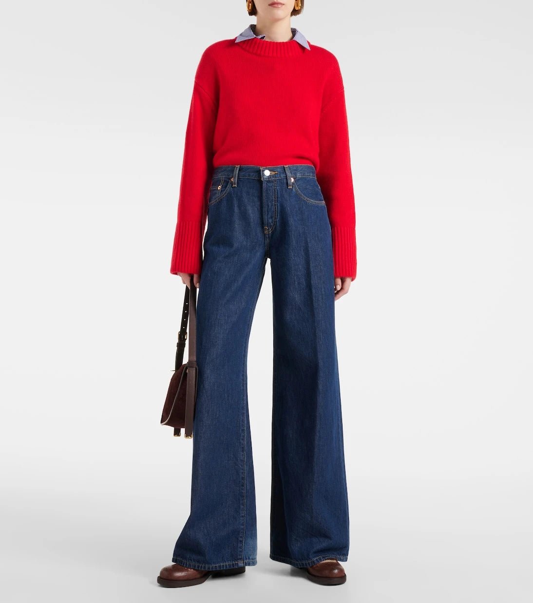 Re/Done - Palazzo mid-rise wide-leg jeans