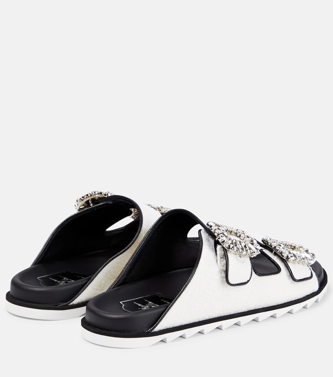 Roger Vivier - حذاء "سليدي فيف" المزين بالبوقليه