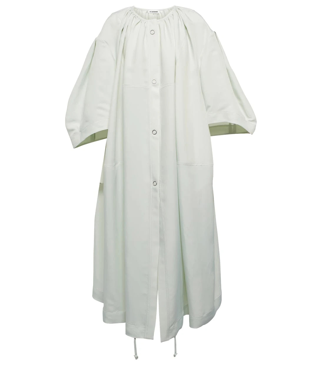 Jil Sander - Oversized taffeta coat
