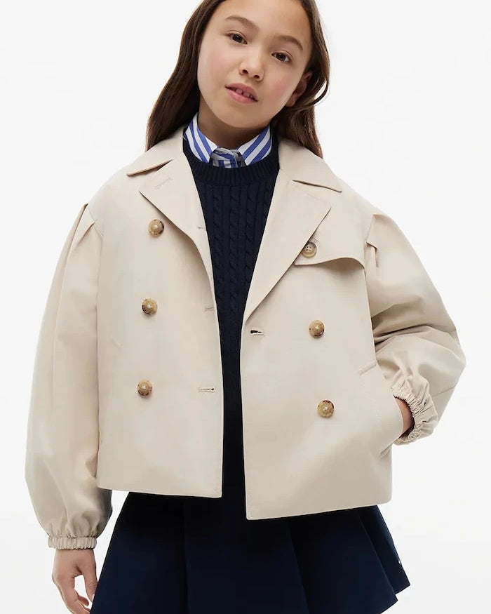 Tommy Hilfiger pamuklu çocuk geçiş ceketi