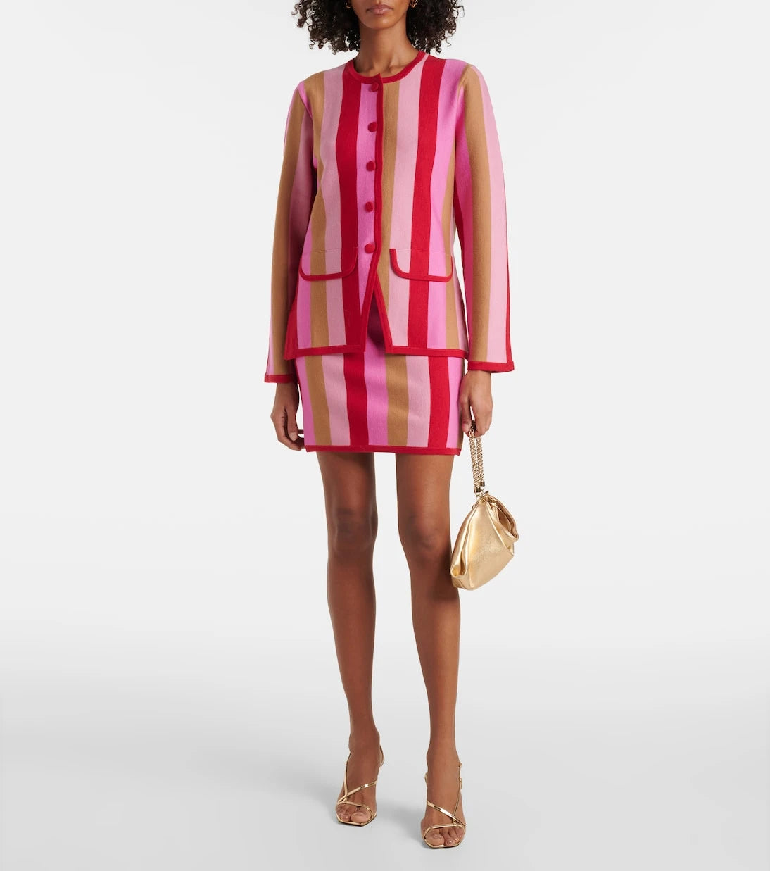 Rixo - Liesel wool-blend miniskirt