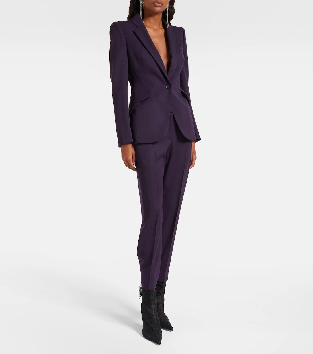 McQueen - Wool slim pants
