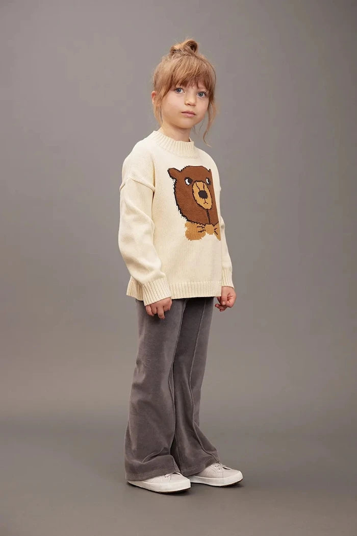 Детски памучен суичър Mini Rodini Bear