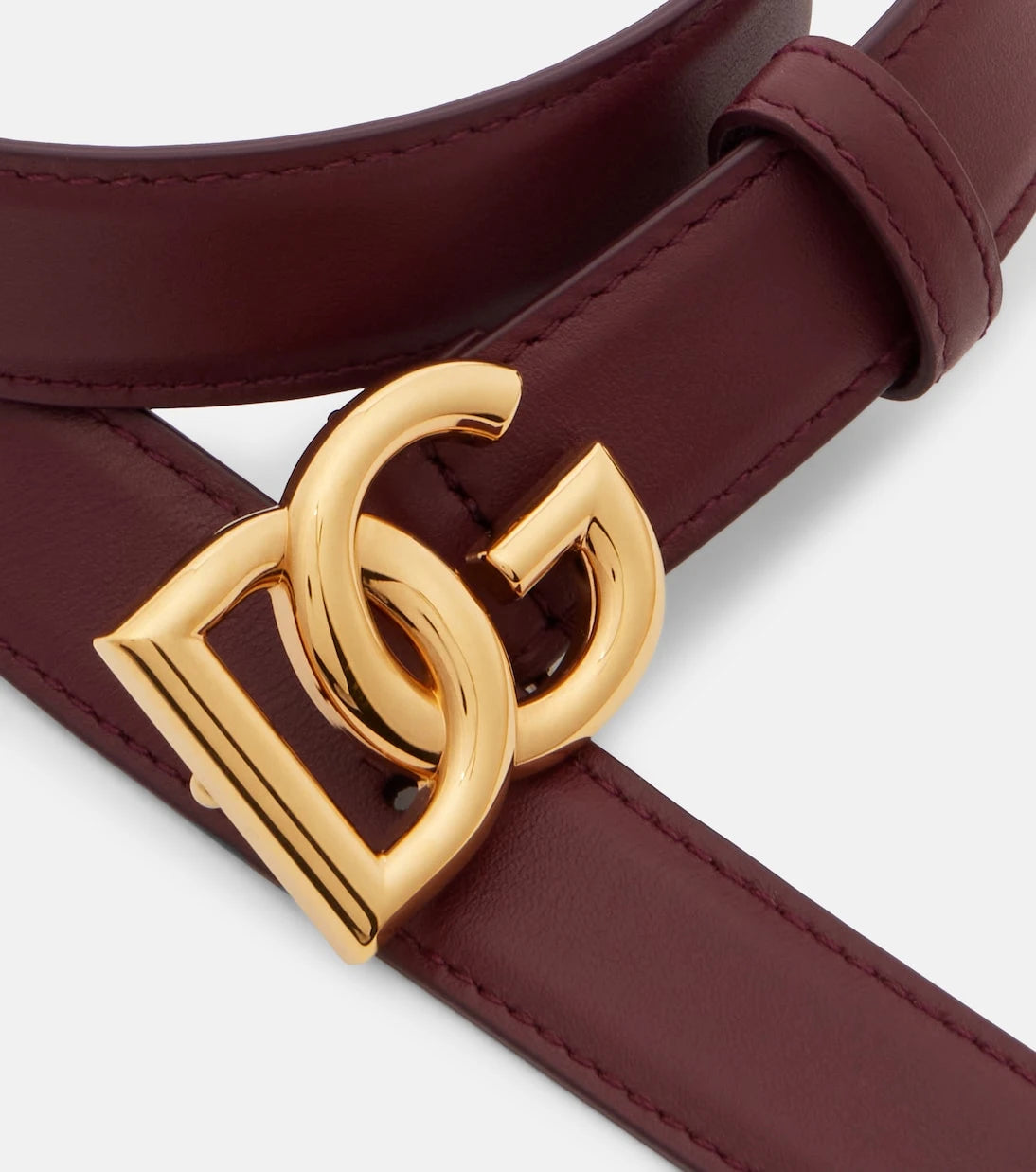 Dolce&Gabbana - DG leather belt