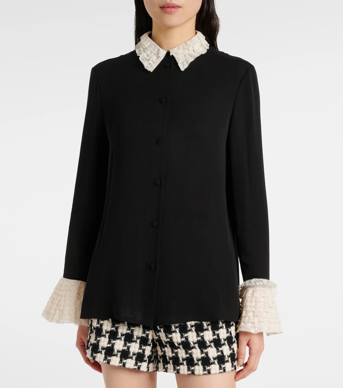 Valentino - Silk georgette blouse