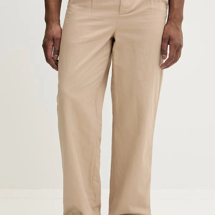 AllSaints erkek keten chino pantolon ROLAND