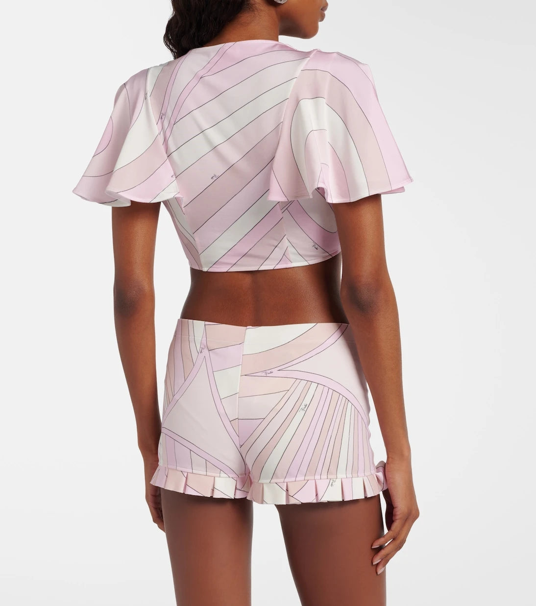 Pucci - Iride jersey shorts