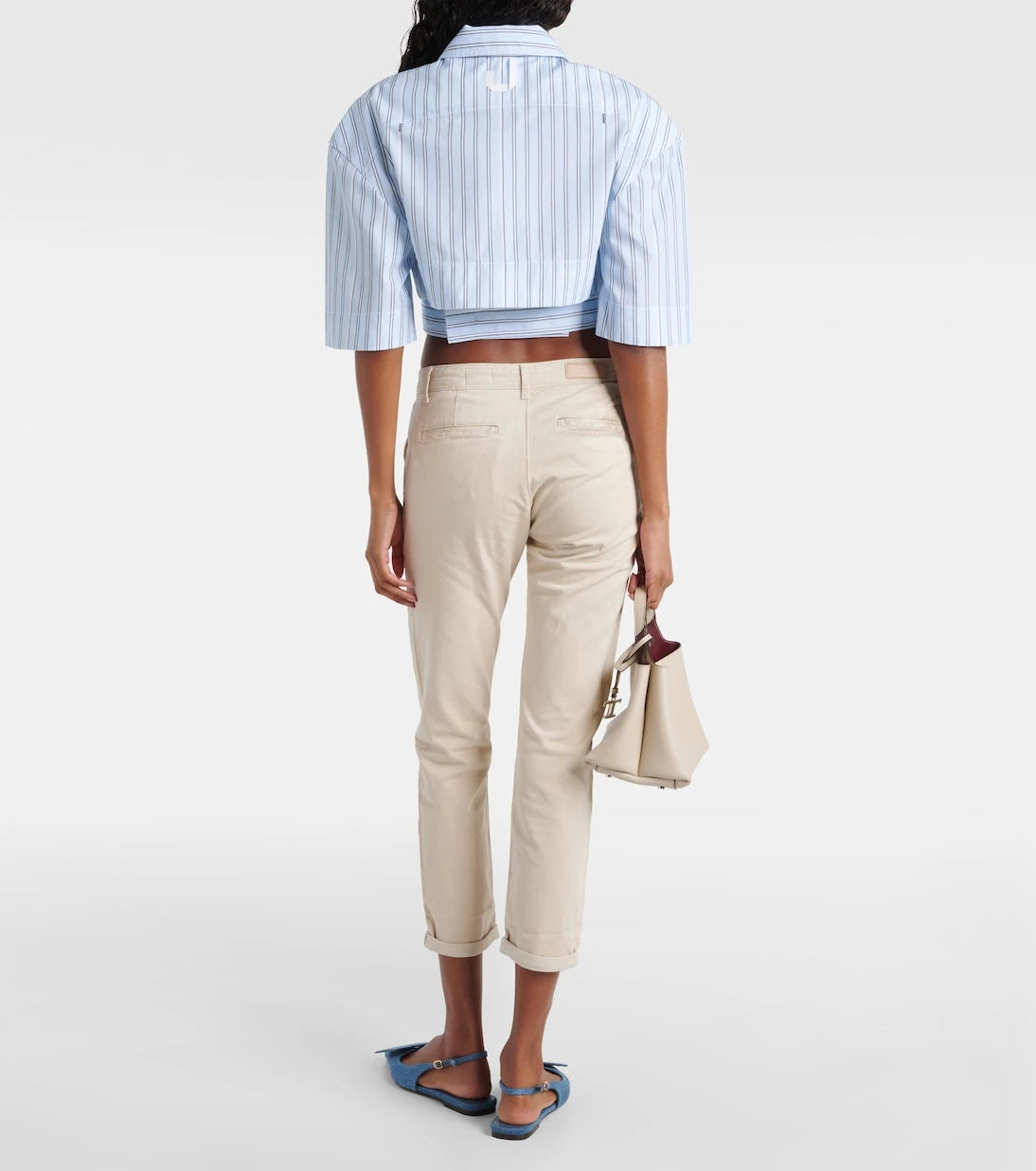 AG Jeans - Caden mid-rise twill tapered pants