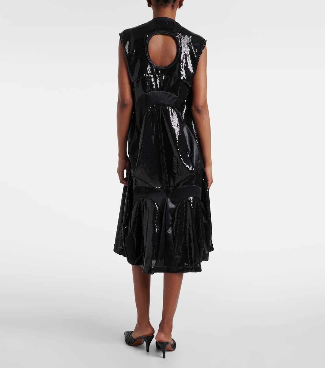 Junya Watanabe - Sequined midi dress
