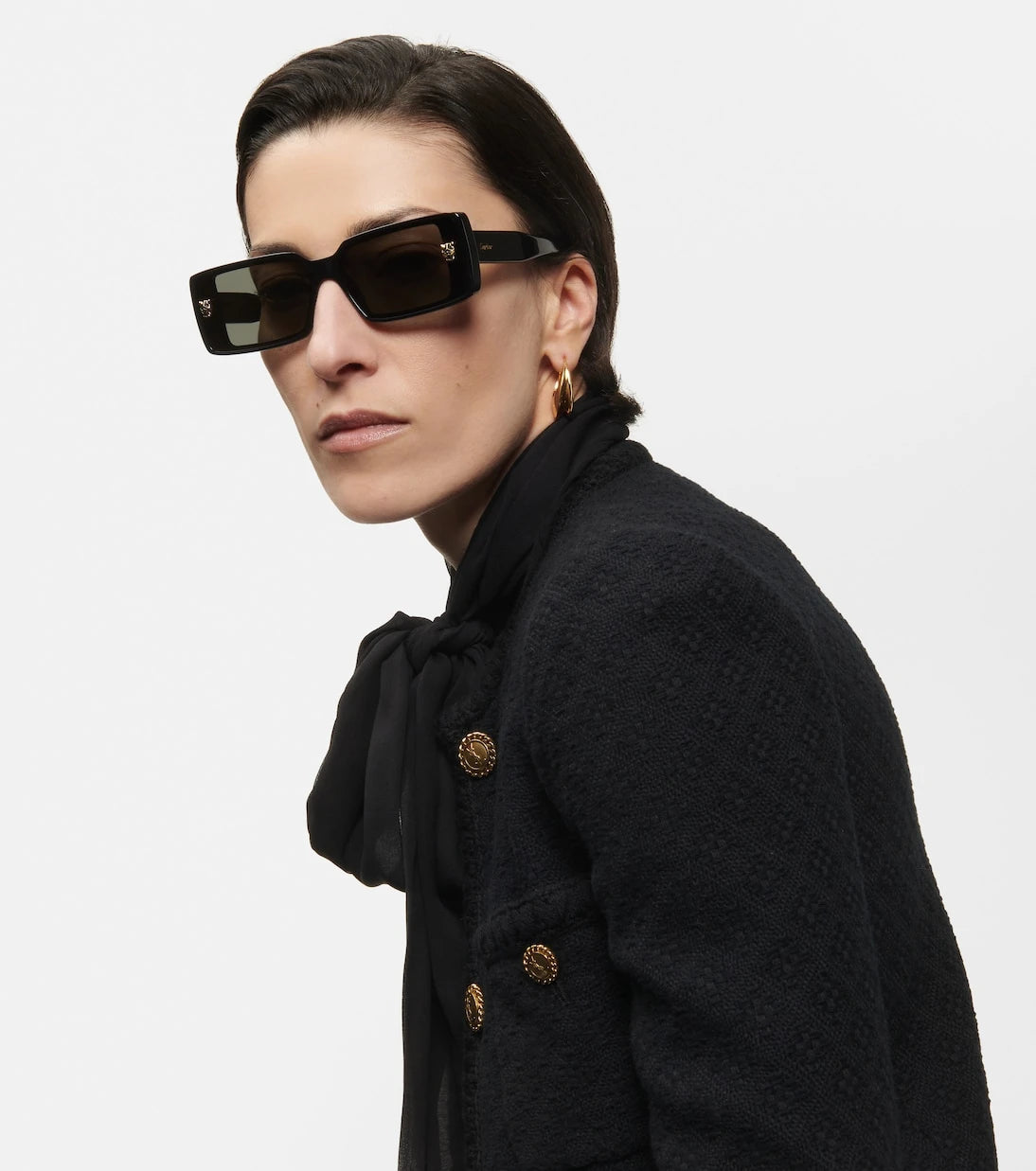 Cartier Eyewear Collection - Panthère de Cartier rectangular sunglasses