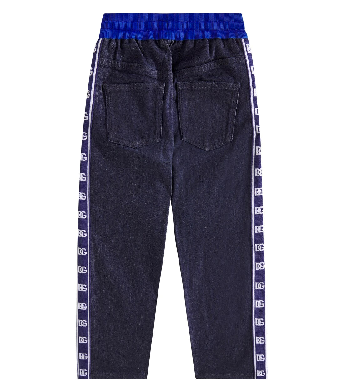Dolce&Gabbana Kids - Logo denim sweatpants