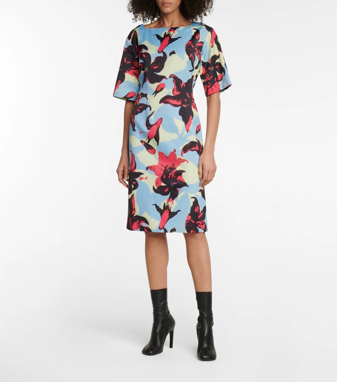 Dries Van Noten - Printed midi dress