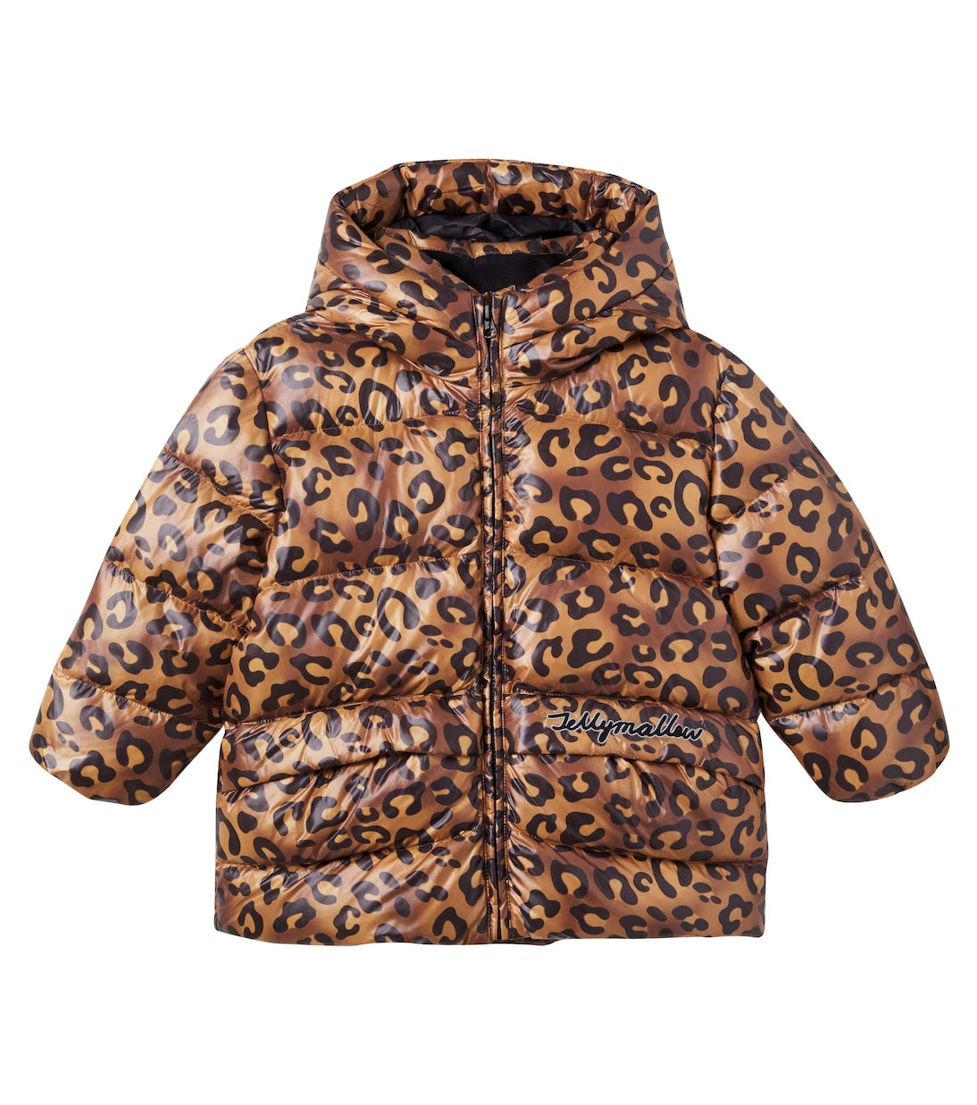 Jellymallow - Leopard-print down jacket