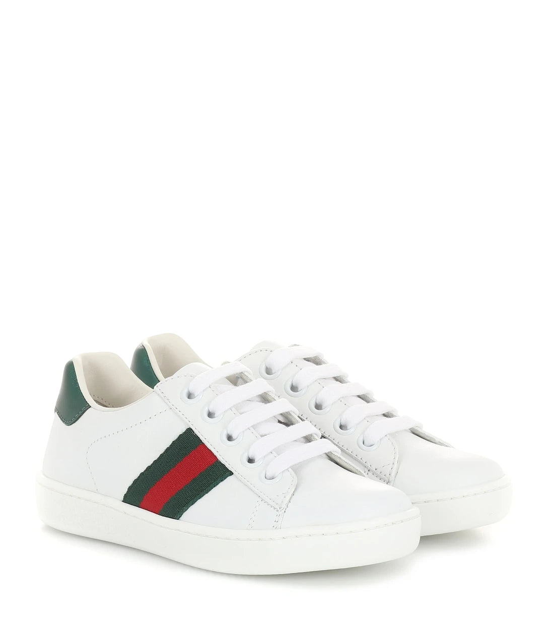 Gucci Kids - حذاء سنيكرز Ace الجلدي