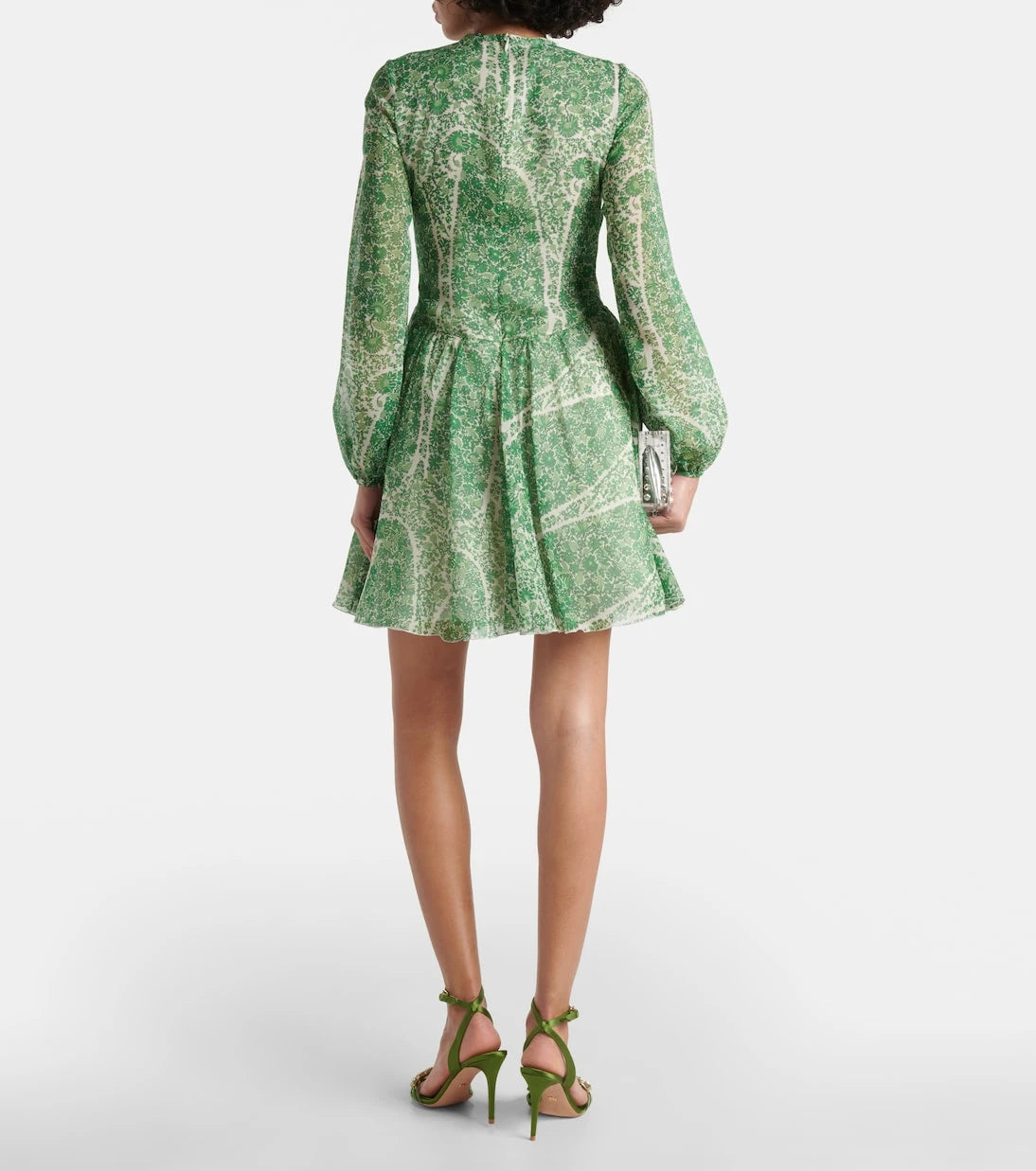 Giambattista Valli - Printed silk georgette minidress