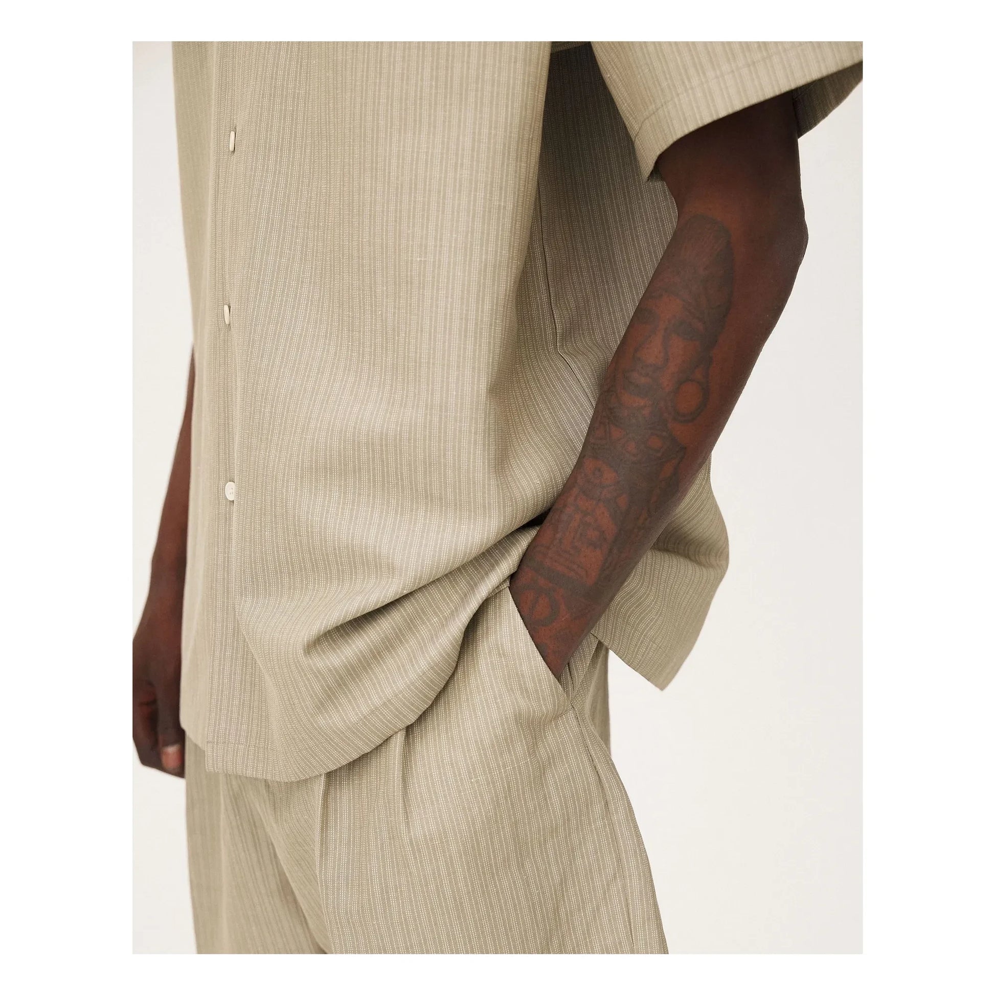 Noyoco - Como Cotton shorts | Beige