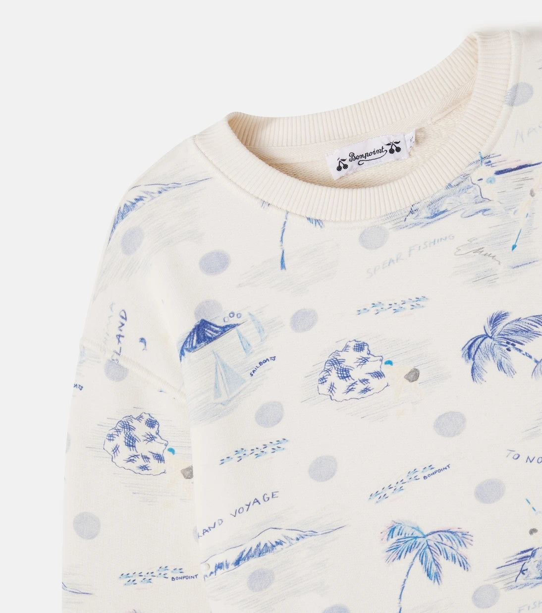 Bonpoint - Tonino printed cotton sweatshirt