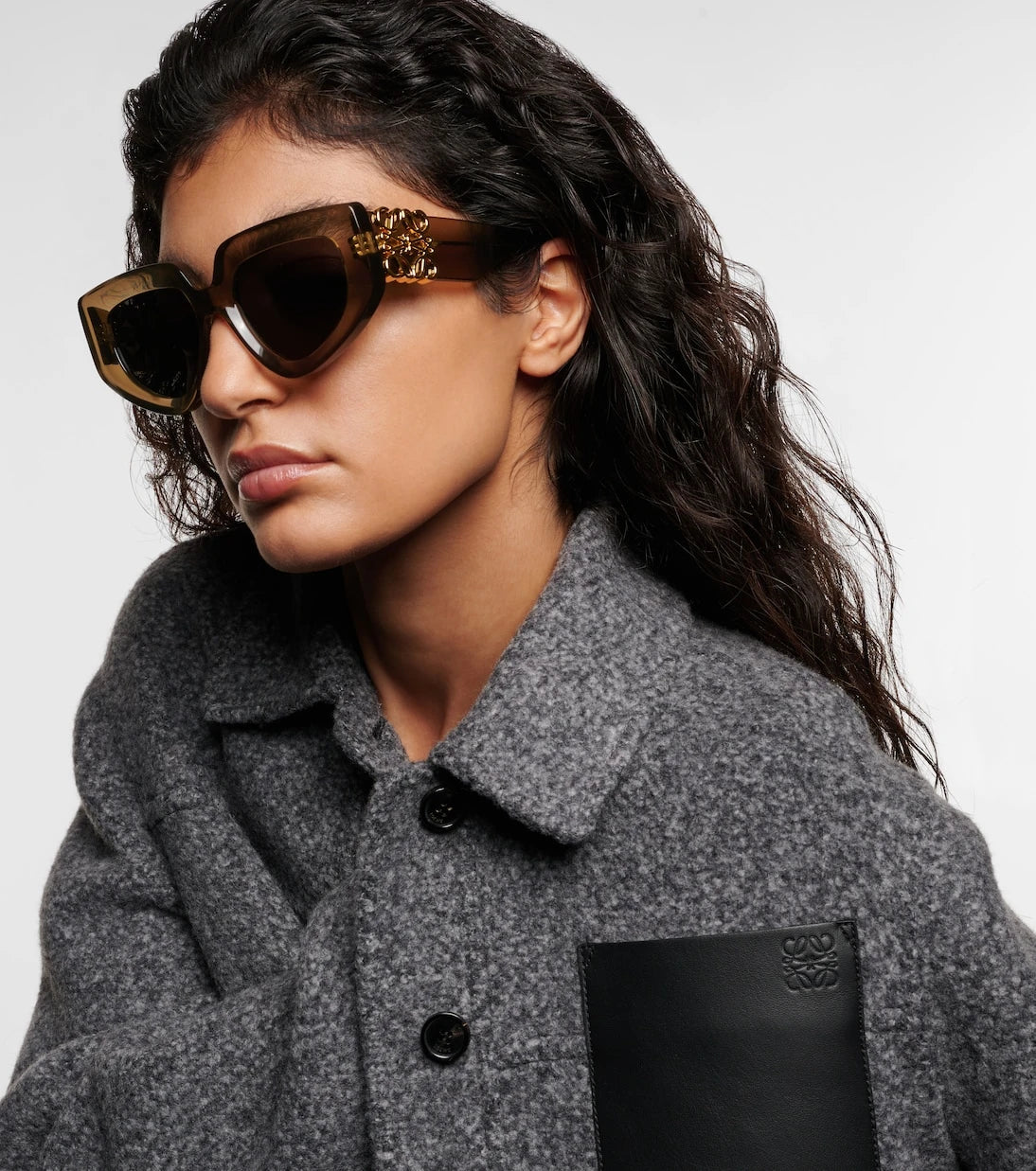 Loewe - Anagram cat-eye sunglasses