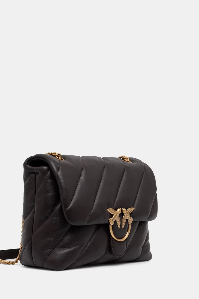 Pinko kadın deri crossbody çanta
