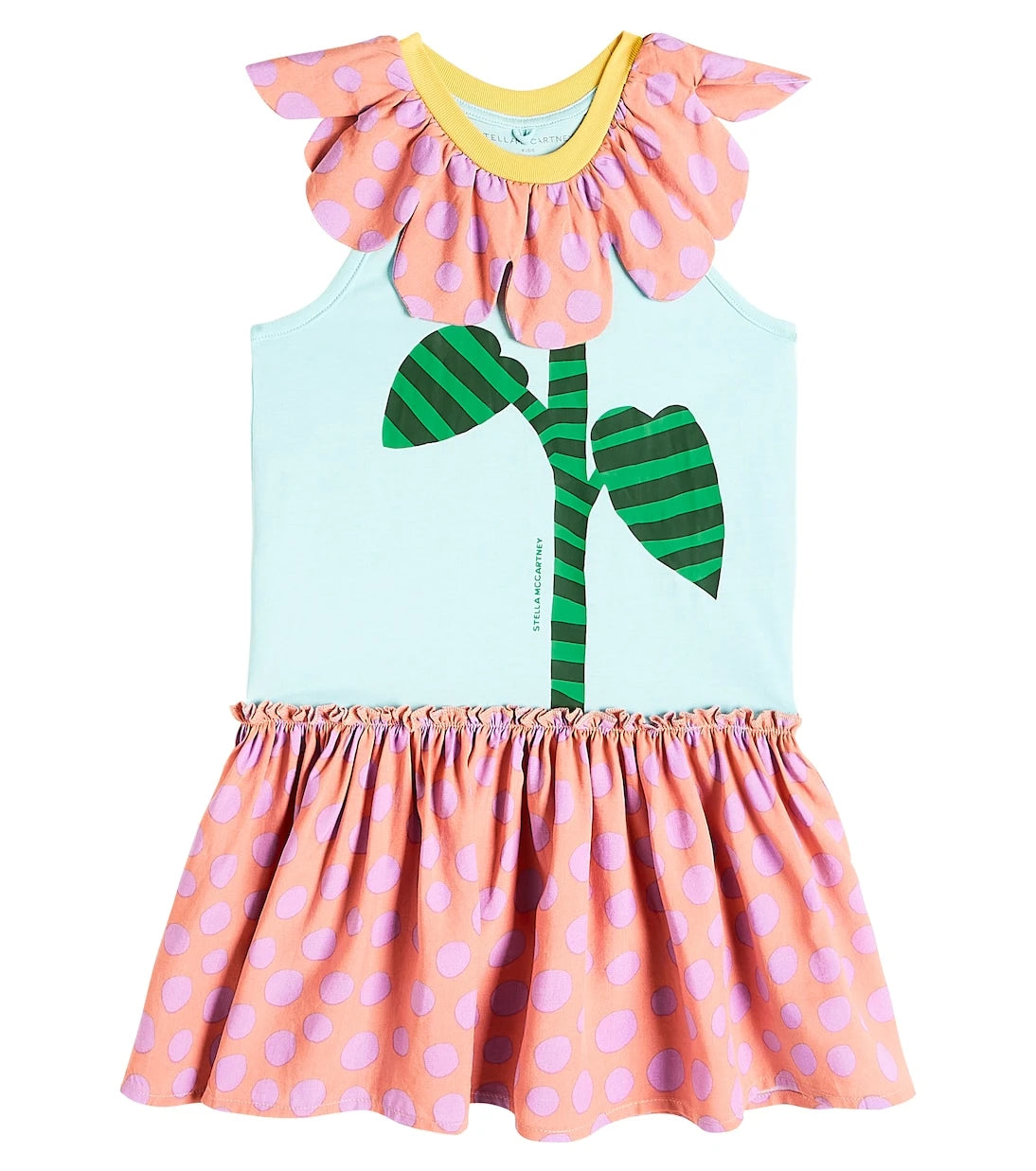 Stella McCartney Kids - Printed cotton jersey dress