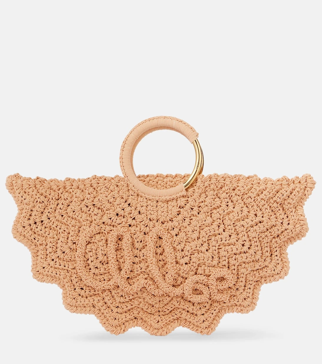 Chloé - Bracelet Paravent Small crochet tote bag