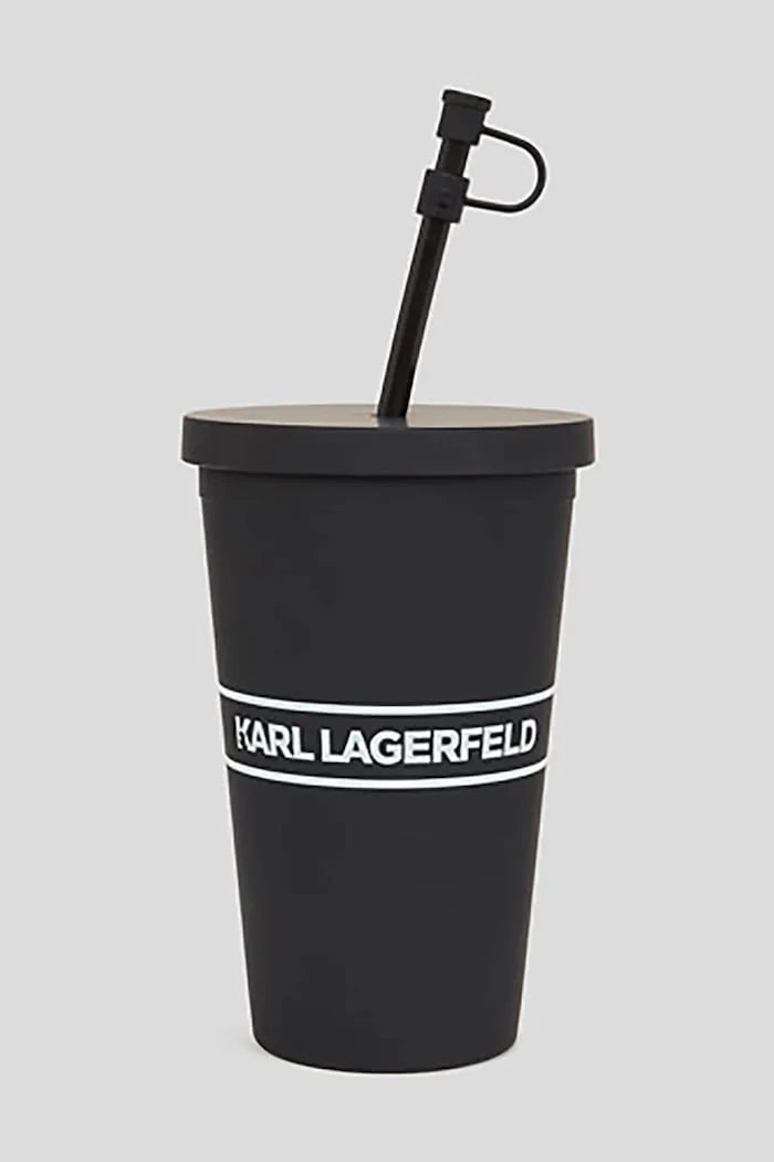 Чаша със слама Karl Lagerfeld Essential To Go