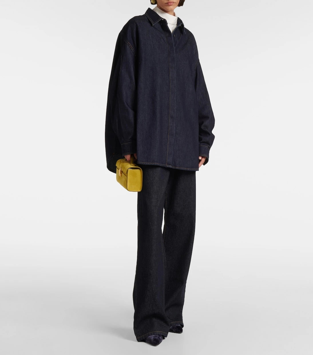 Dries Van Noten - Oversized denim shirt