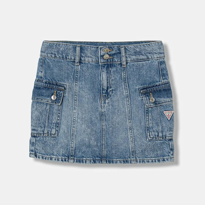 Детска дънкова пола Guess