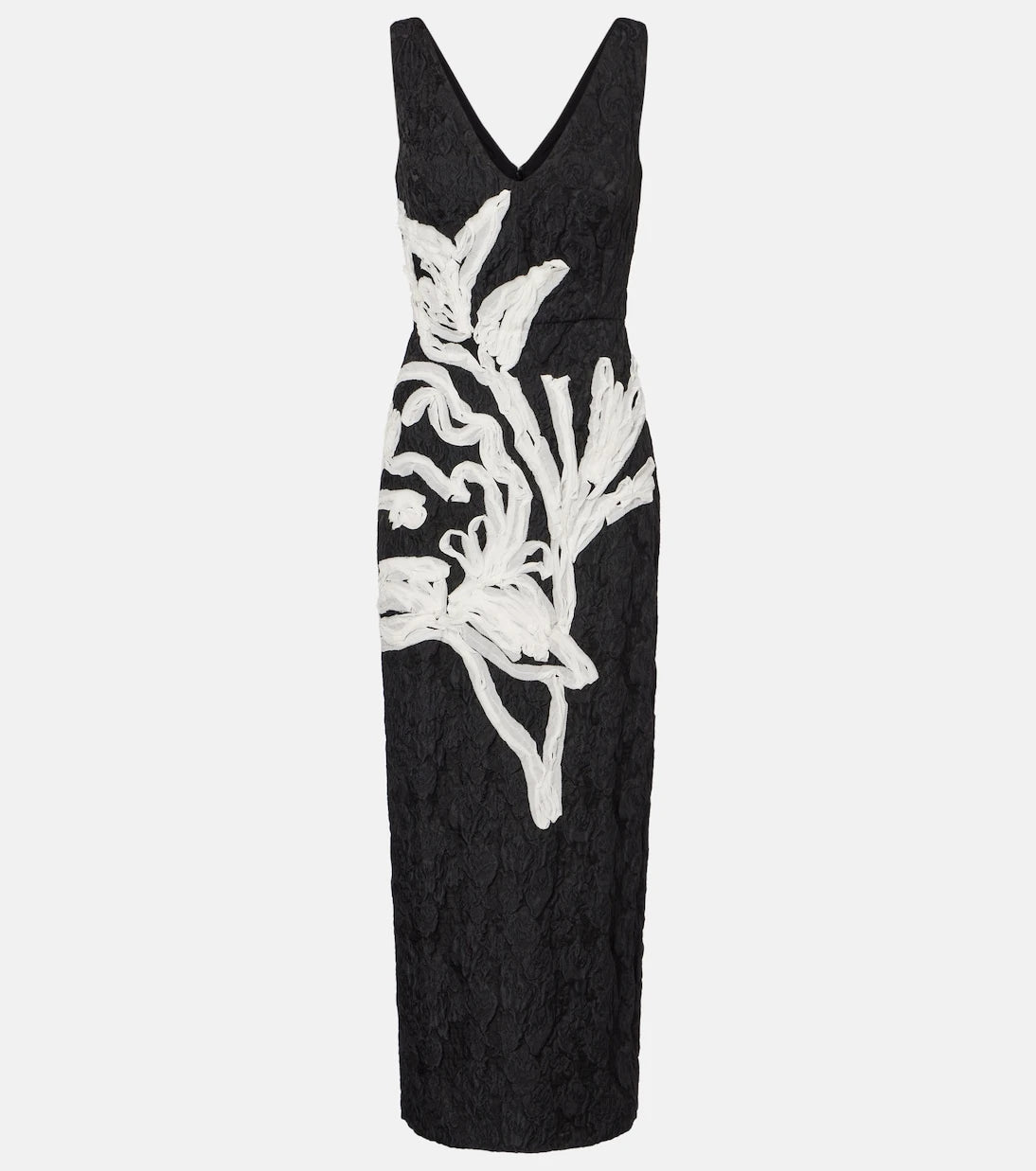 Erdem - Floral jacquard midi dress