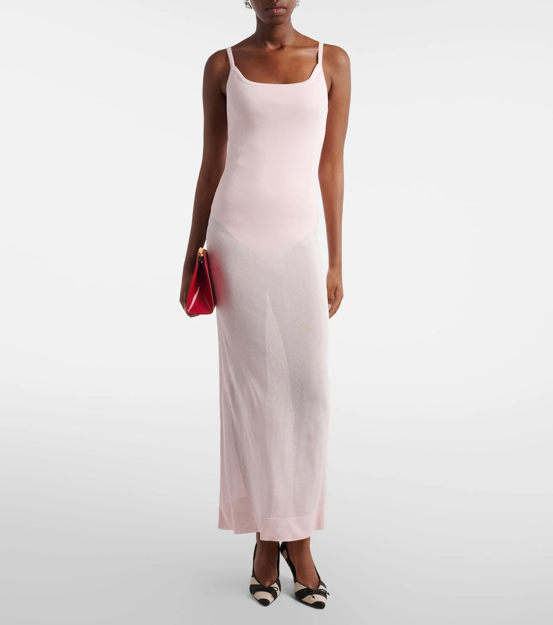 Jacquemus - Nodo knitted maxi dress