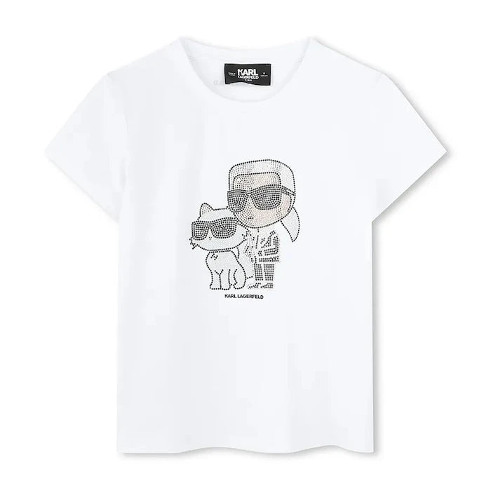 Детска тениска Karl Lagerfeld