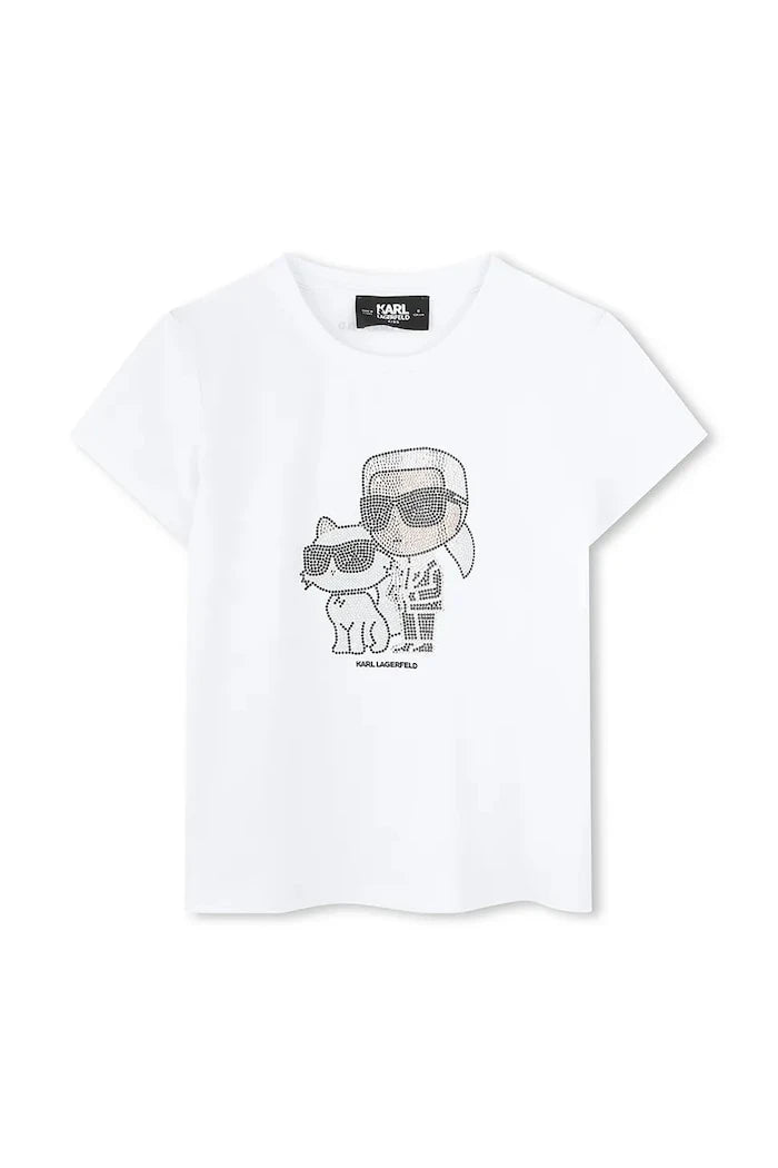 Детска тениска Karl Lagerfeld