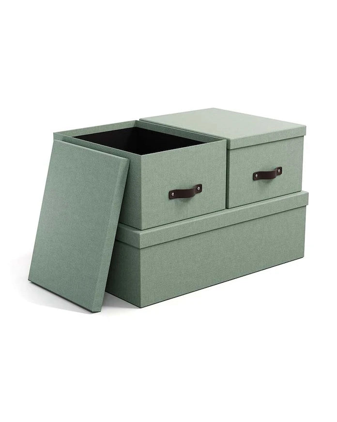 Комплект кутии за съхранение Bigso Box of Sweden Inge (3 броя)
