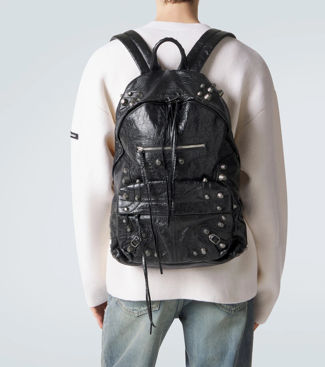 Balenciaga - Le Cagole leather backpack