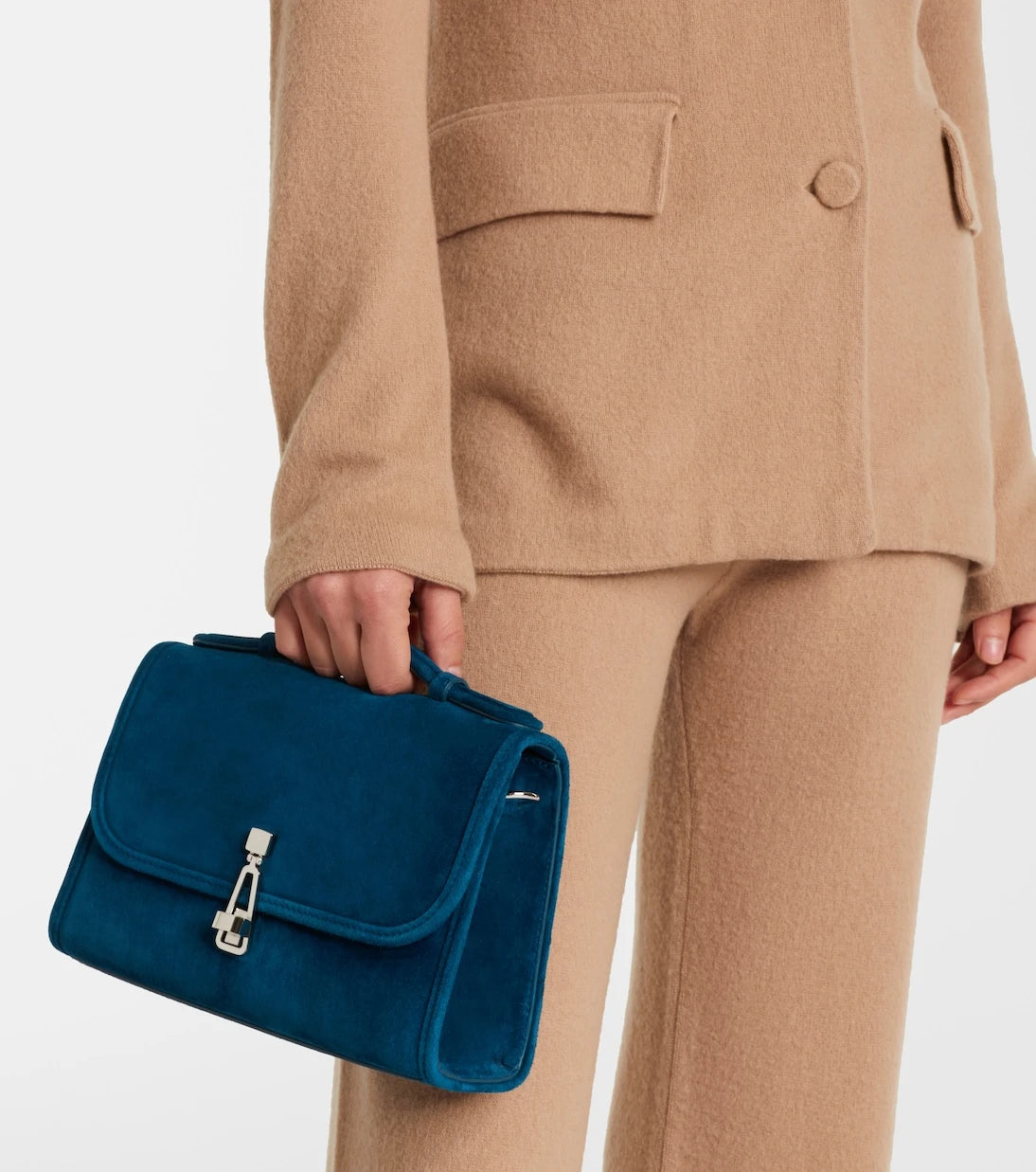 Gabriela Hearst - Leonora small suede crossbody bag