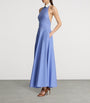 Ralph Lauren Collection Blue Collared Eldred Dress