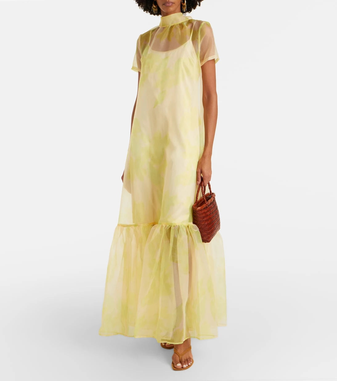 Staud - Calluna organza maxi dress