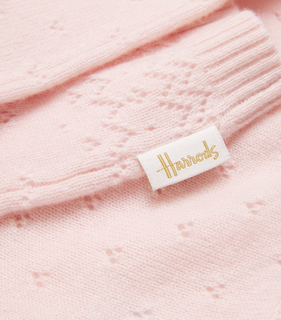 Harrods Cashmere Cable-Knit Trousers (0-18 Months)