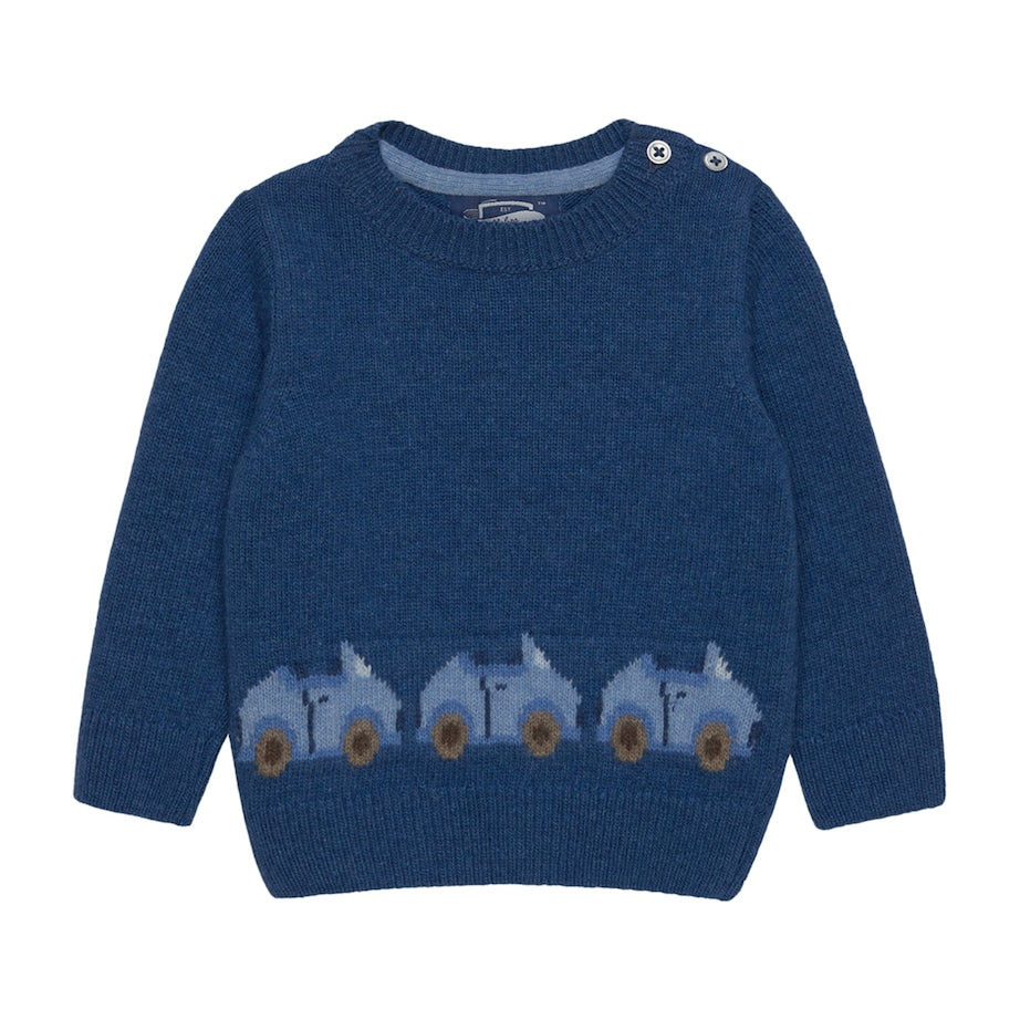 Benji Car Sweater (3-24 Months)