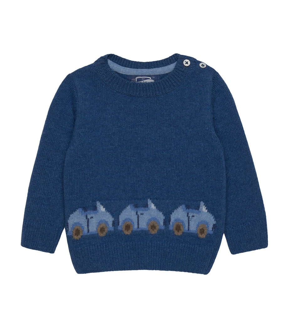 Benji Car Sweater (3-24 Months)