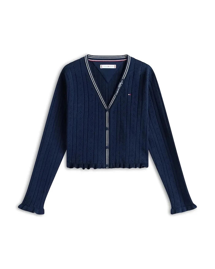 Tommy Hilfiger çocuklar için pamuklu yelek