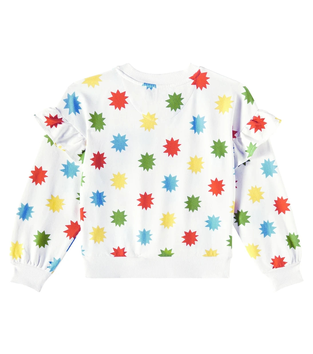 The New Society - Anthea polka-dot cotton-blend sweatshirt