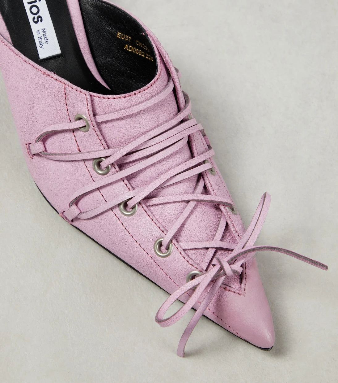Acne Studios - بغال جلدية برباط