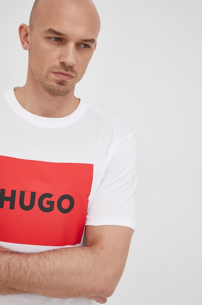 HUGO Dulive222 Pamuklu Tişört