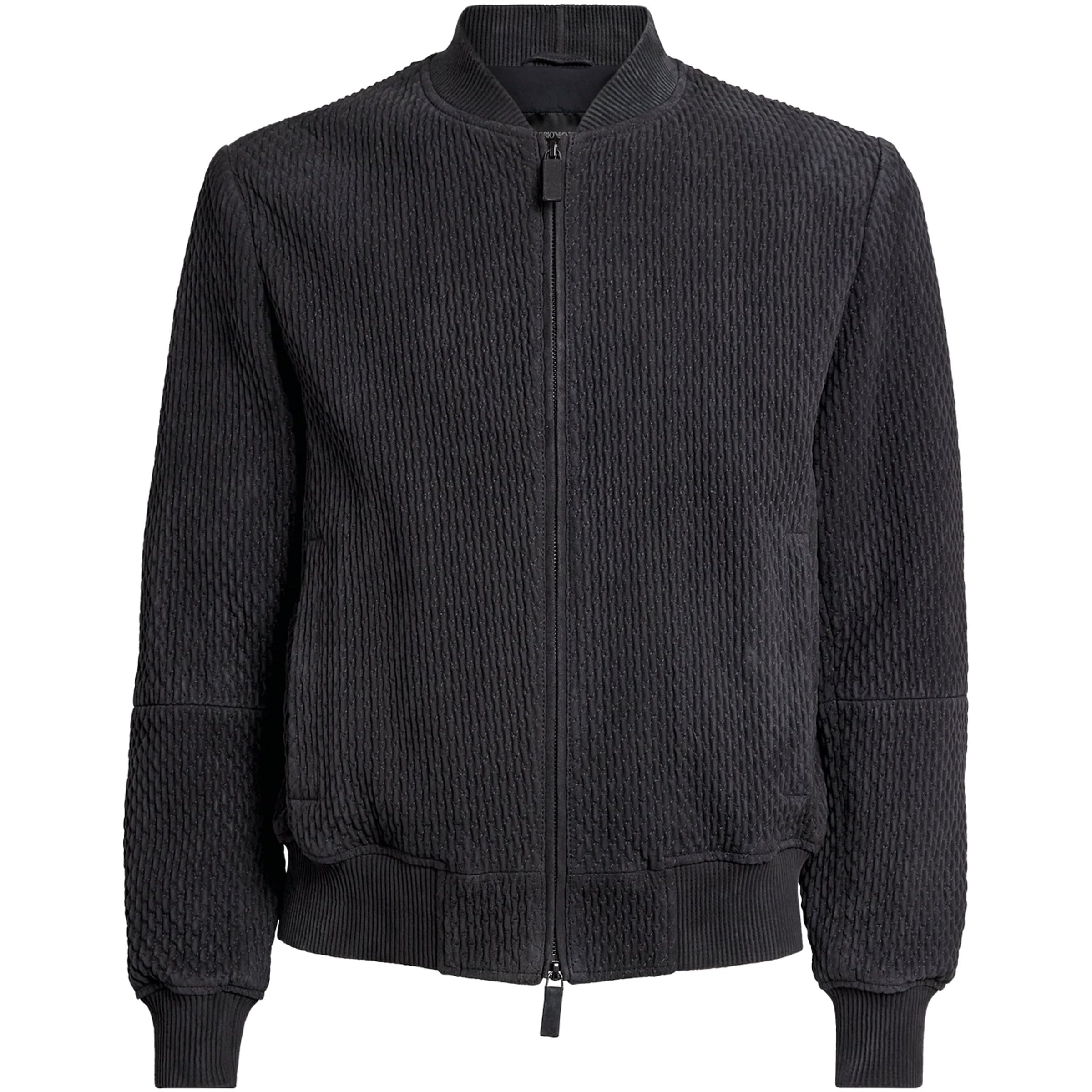 Black Goat Suede Jacket