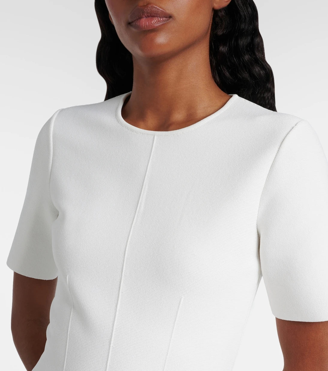 McQueen - Jersey minidress