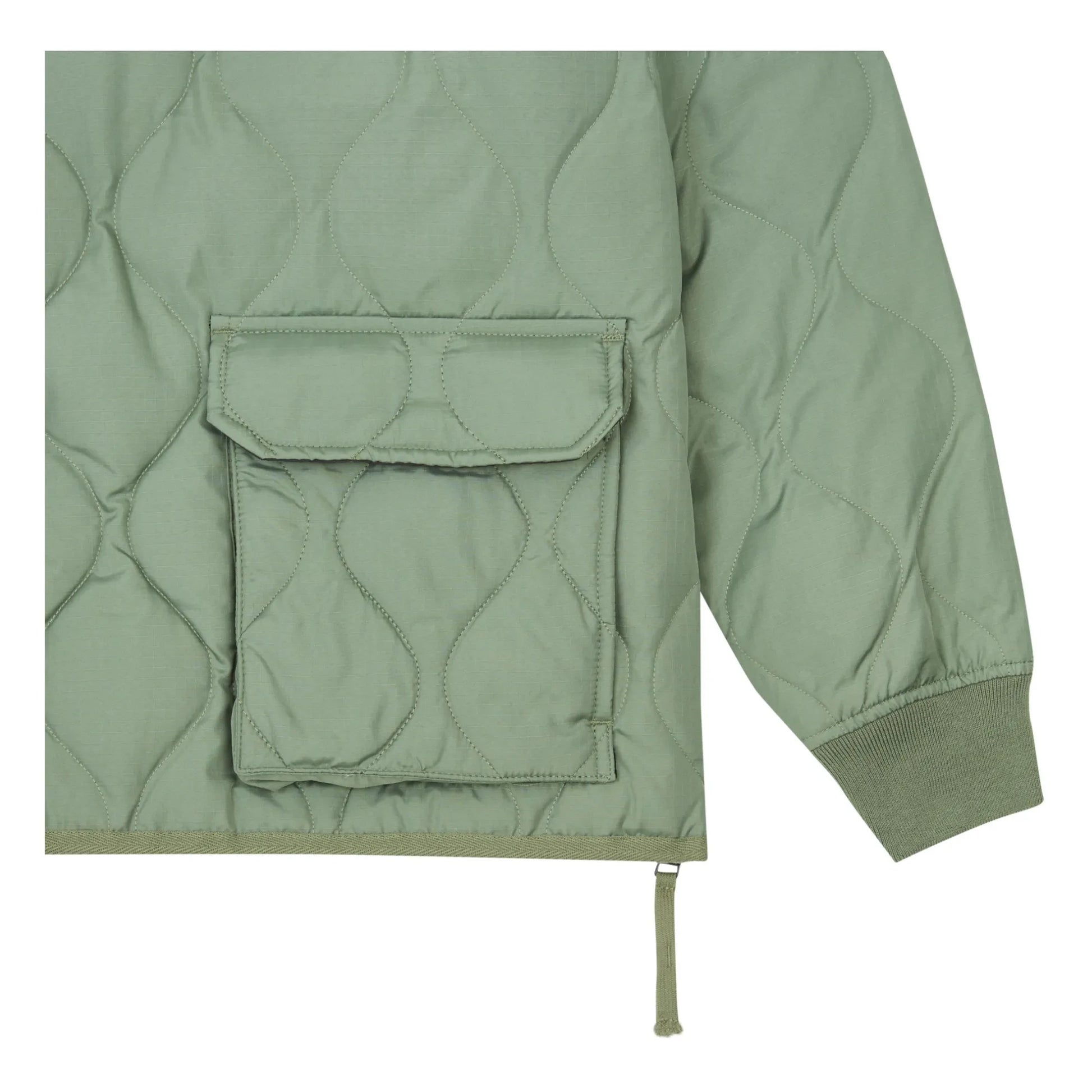 Taion - Military Quilted Jacket | Pale green