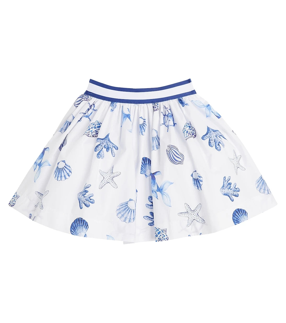 Monnalisa - Printed cotton skirt