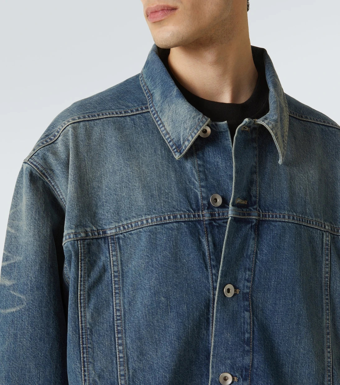 Rick Owens - Jumbo Worker denim jacket